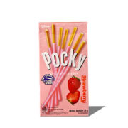 POCKY Sušienkové tyčinky s jahodovou polevou 39g