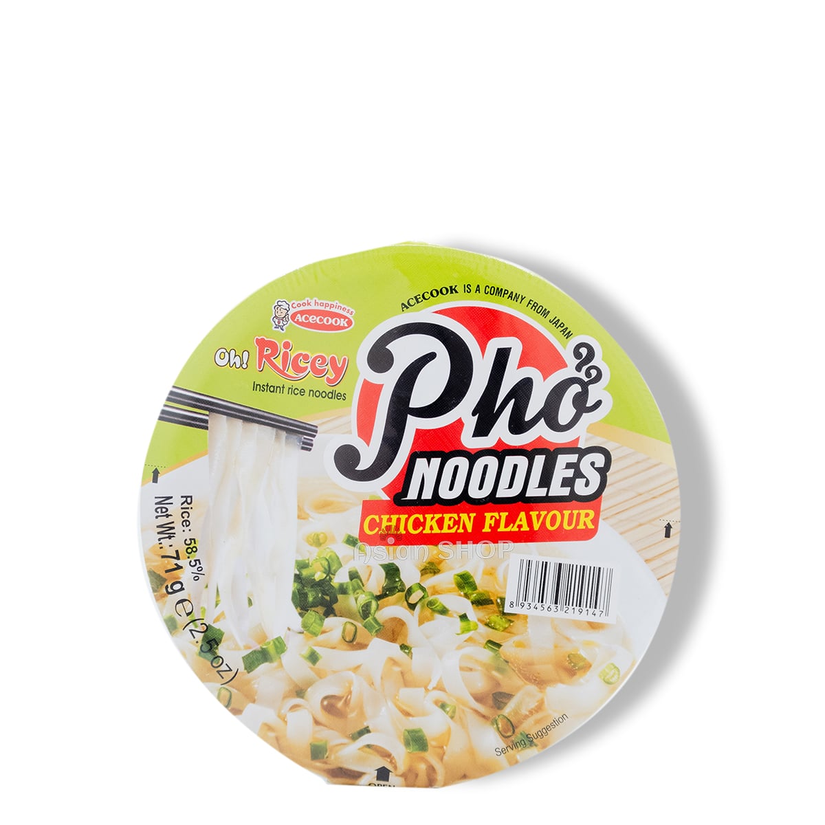 ACECOOK Pho kuracie ryžové rezance 71g