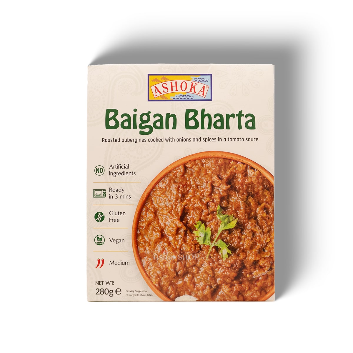 ASHOKA Baigan Bharta 280g