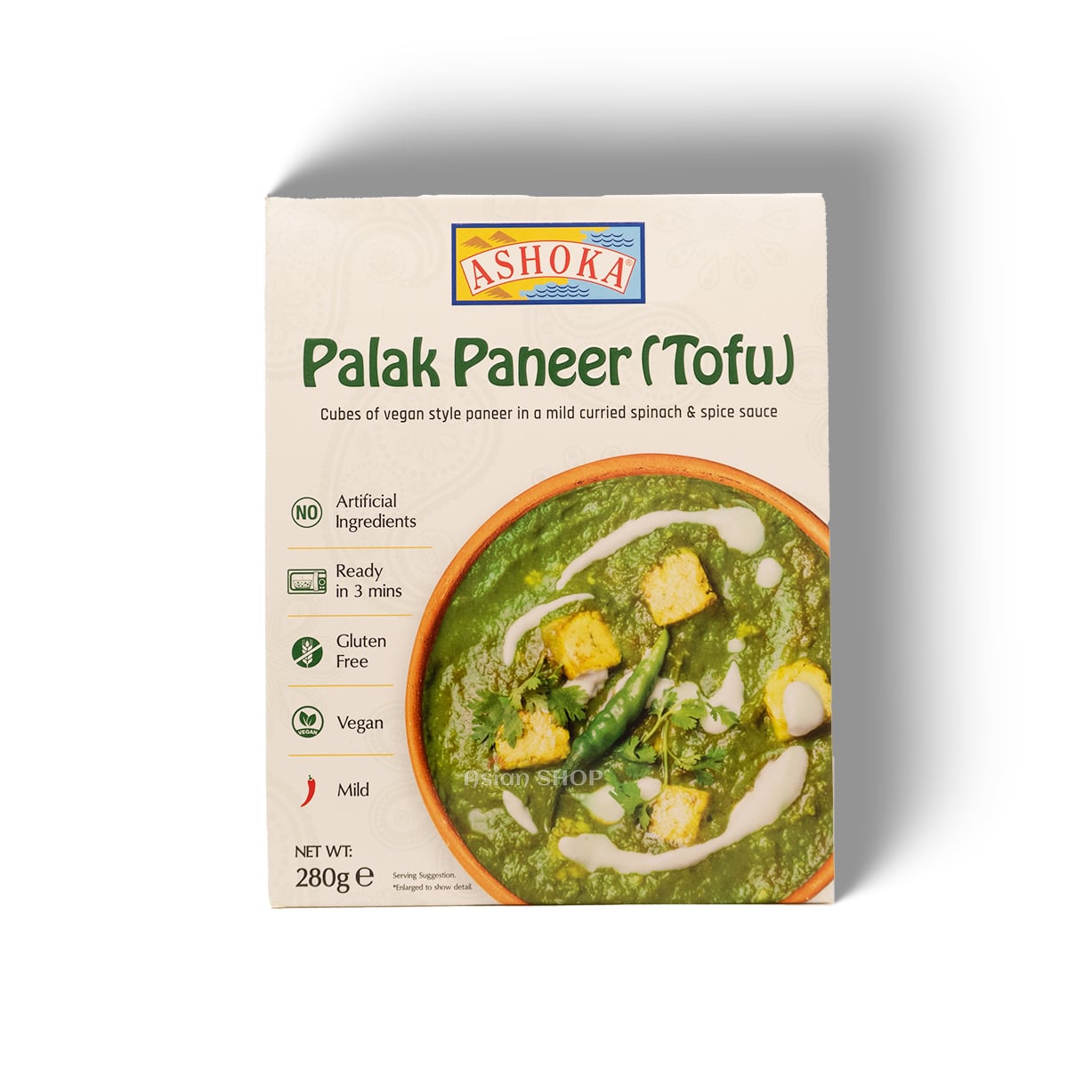 ASHOKA Palak Paneer 280g