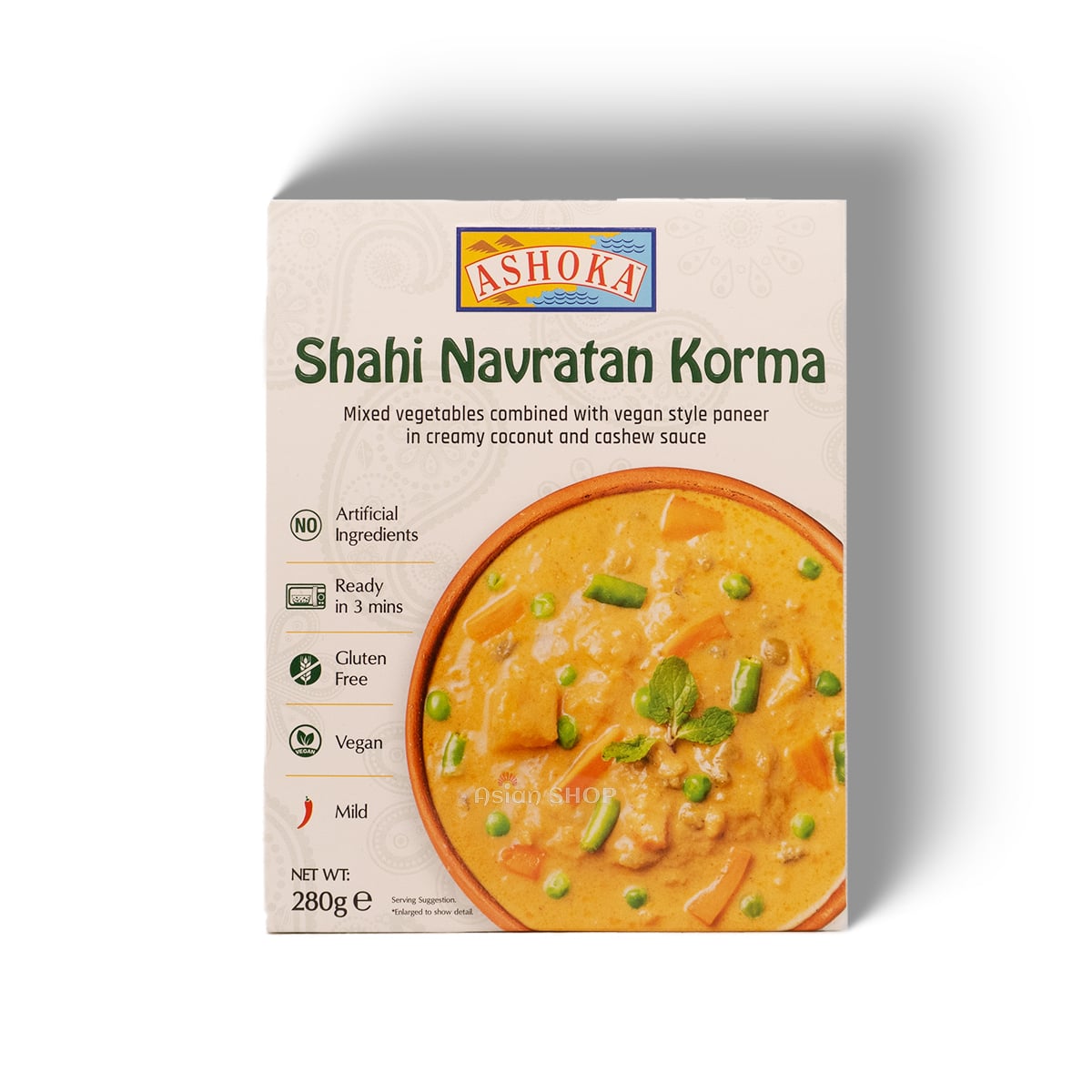 ASHOKA Shahi Navratan Korma 280g