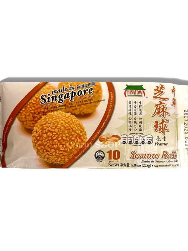 CHINATOWN Sezamové guličky arašidové 228g