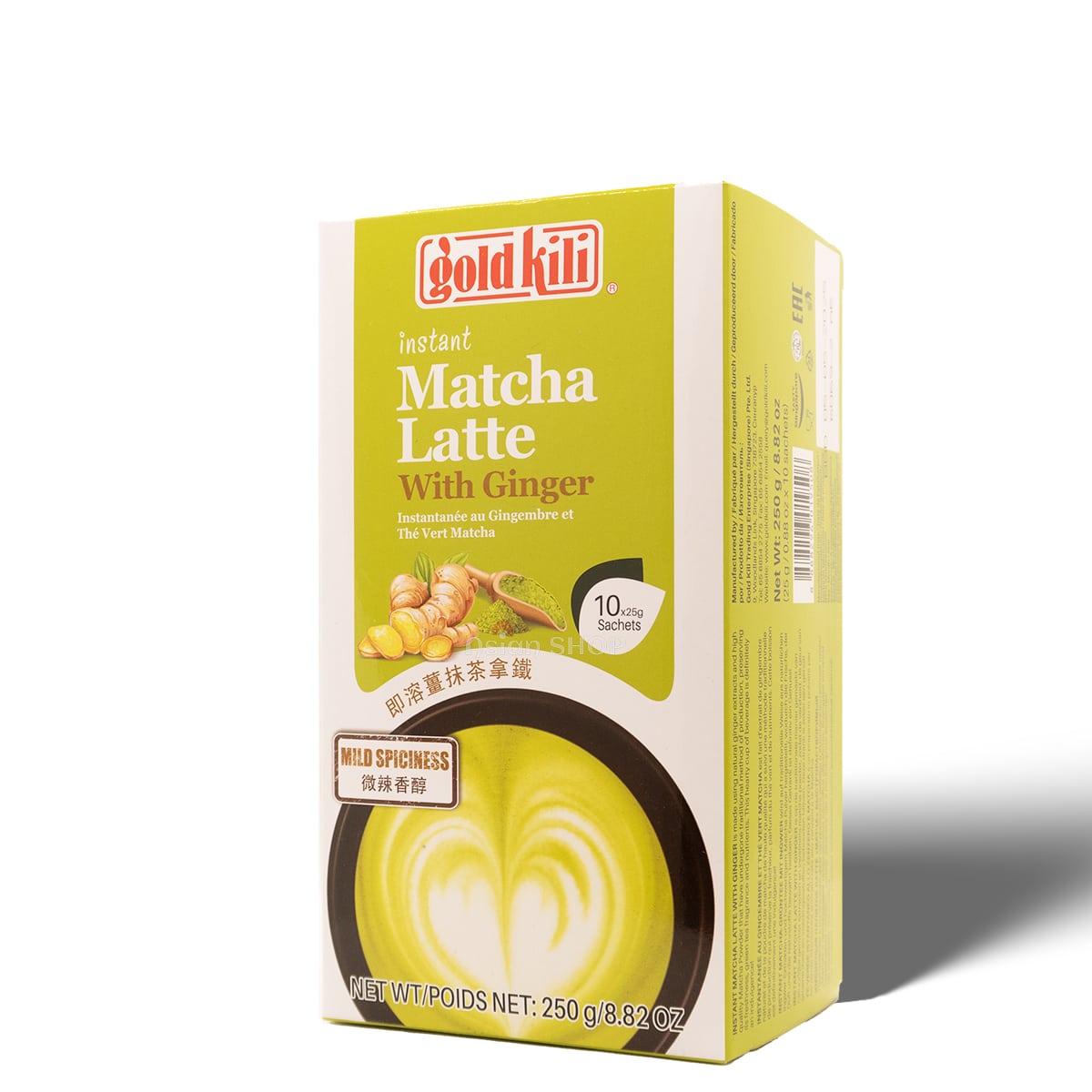 GOLD KILI Matcha Latte zázvorové 250g