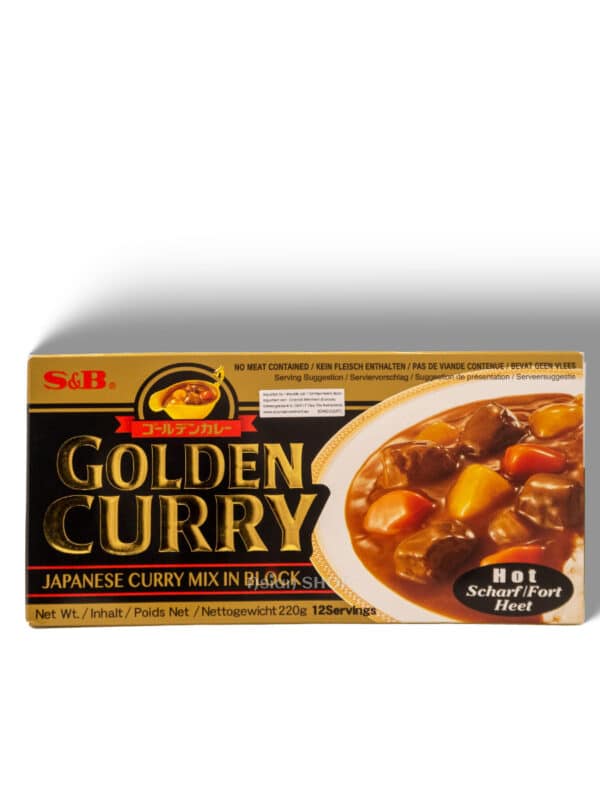 GOLDEN CURRY Hot 220g