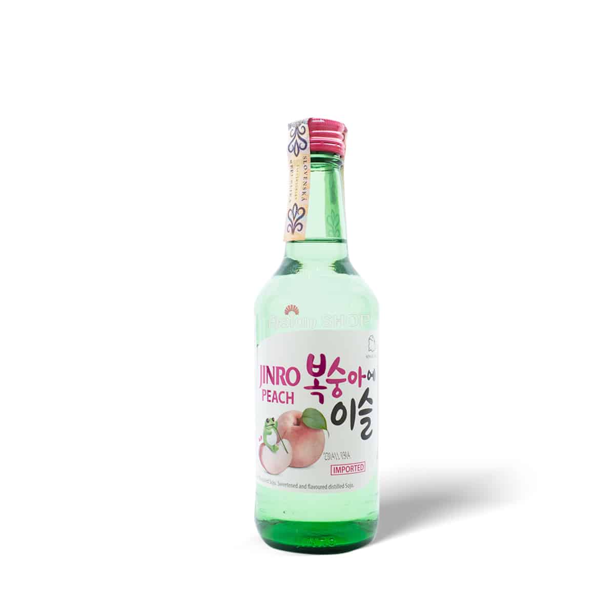 JINRO Soju Broskyňa 13p.alc 360ml