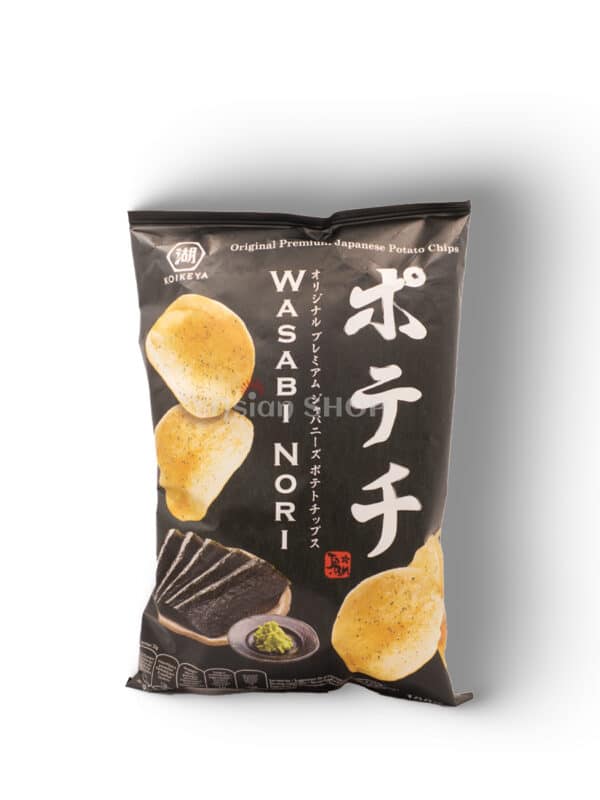 KOIKEYA Zemiakové čipsy s wasabi a nori 100g