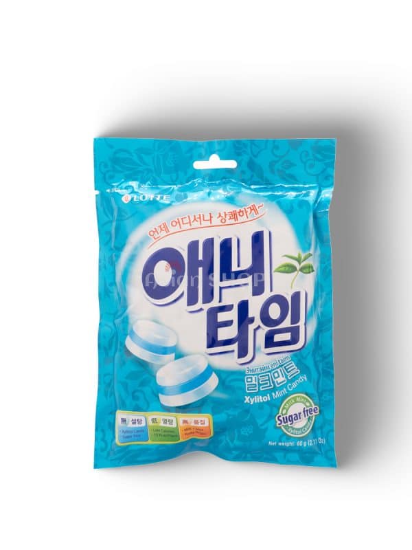 LOTTE Anytime bonbóny s mentolom 60g