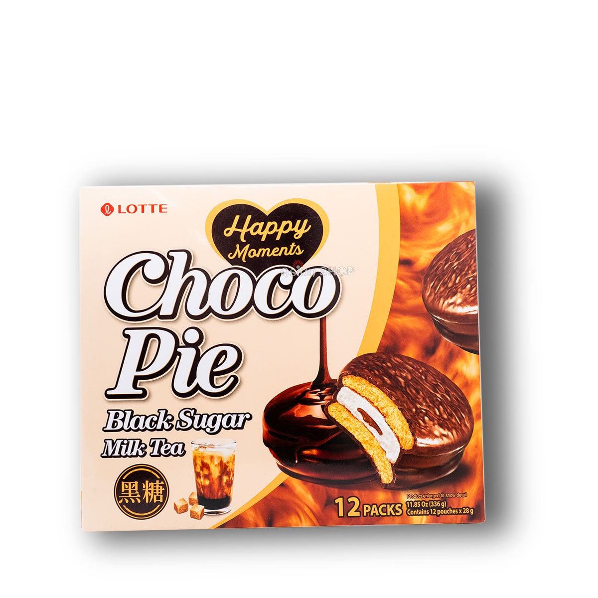 LOTTE Choco Pie čierny cukor 336g