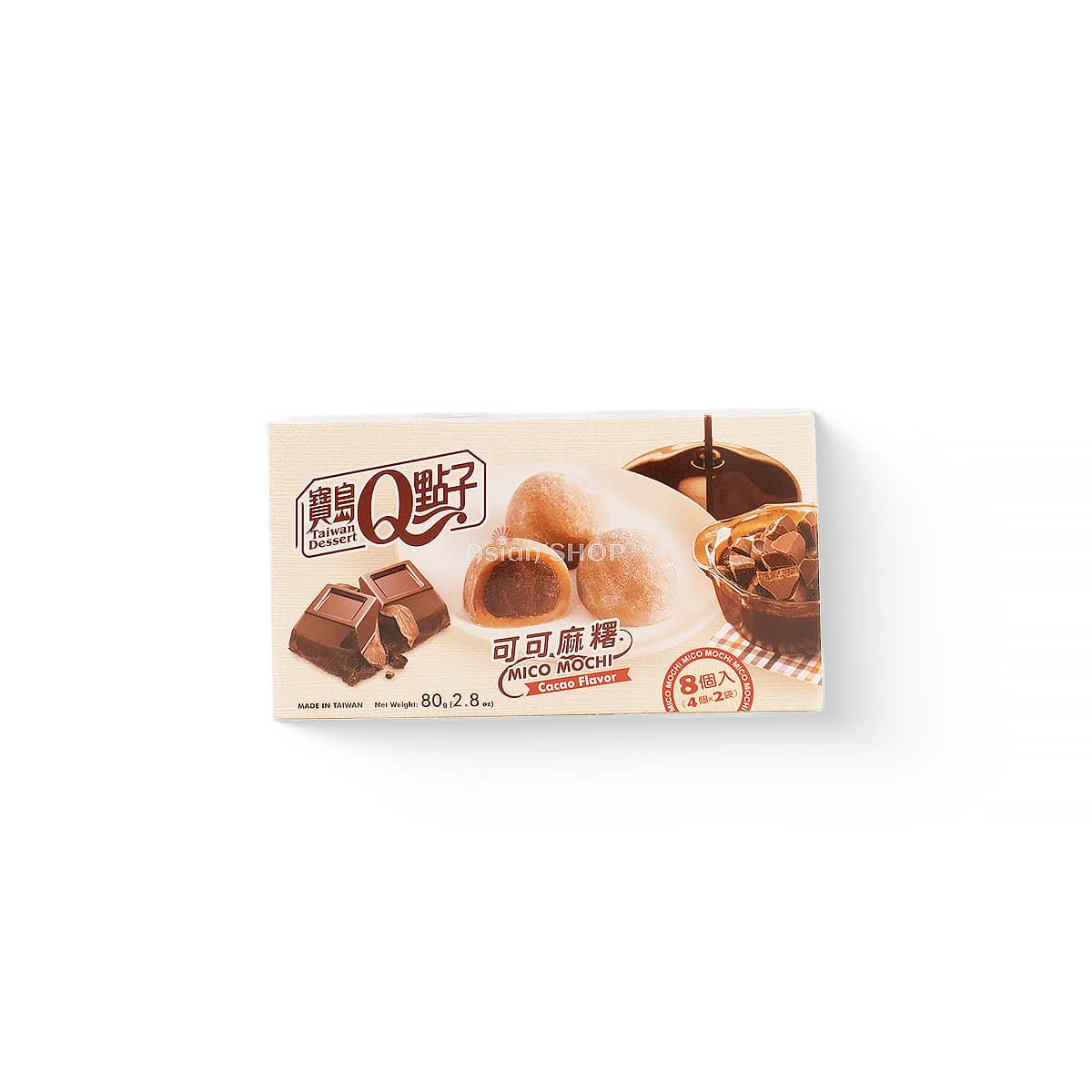 MICO Čokoládové mini mochi 80g