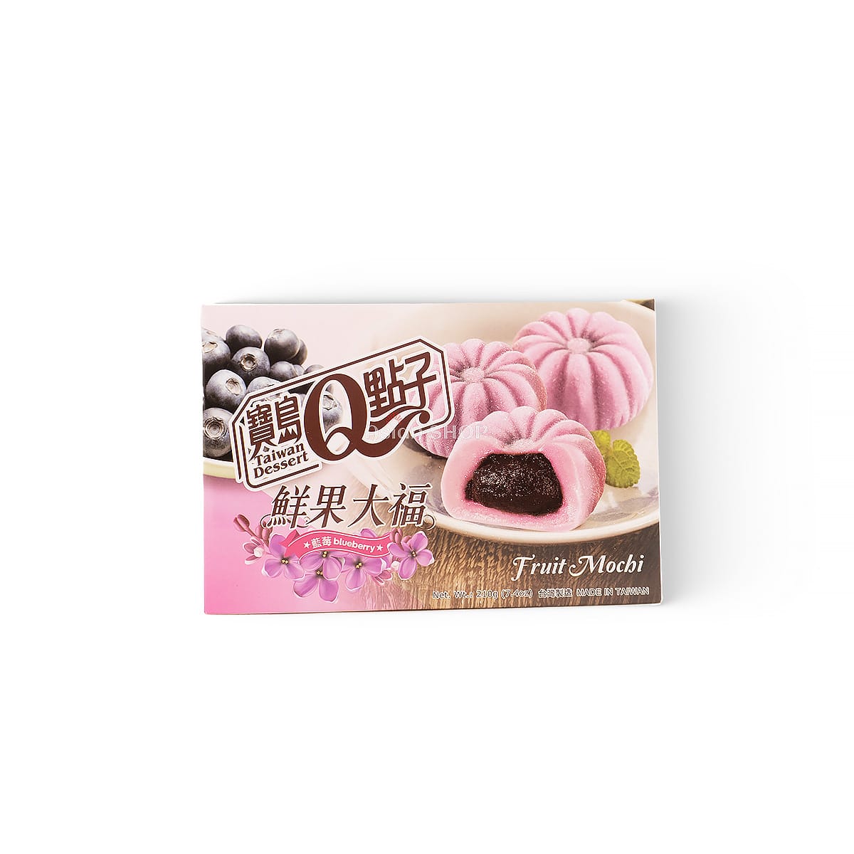 Mochi dezert s čučoriedkami 210g