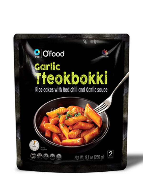 OFOOD Topoki s čili a cesnakom 260g
