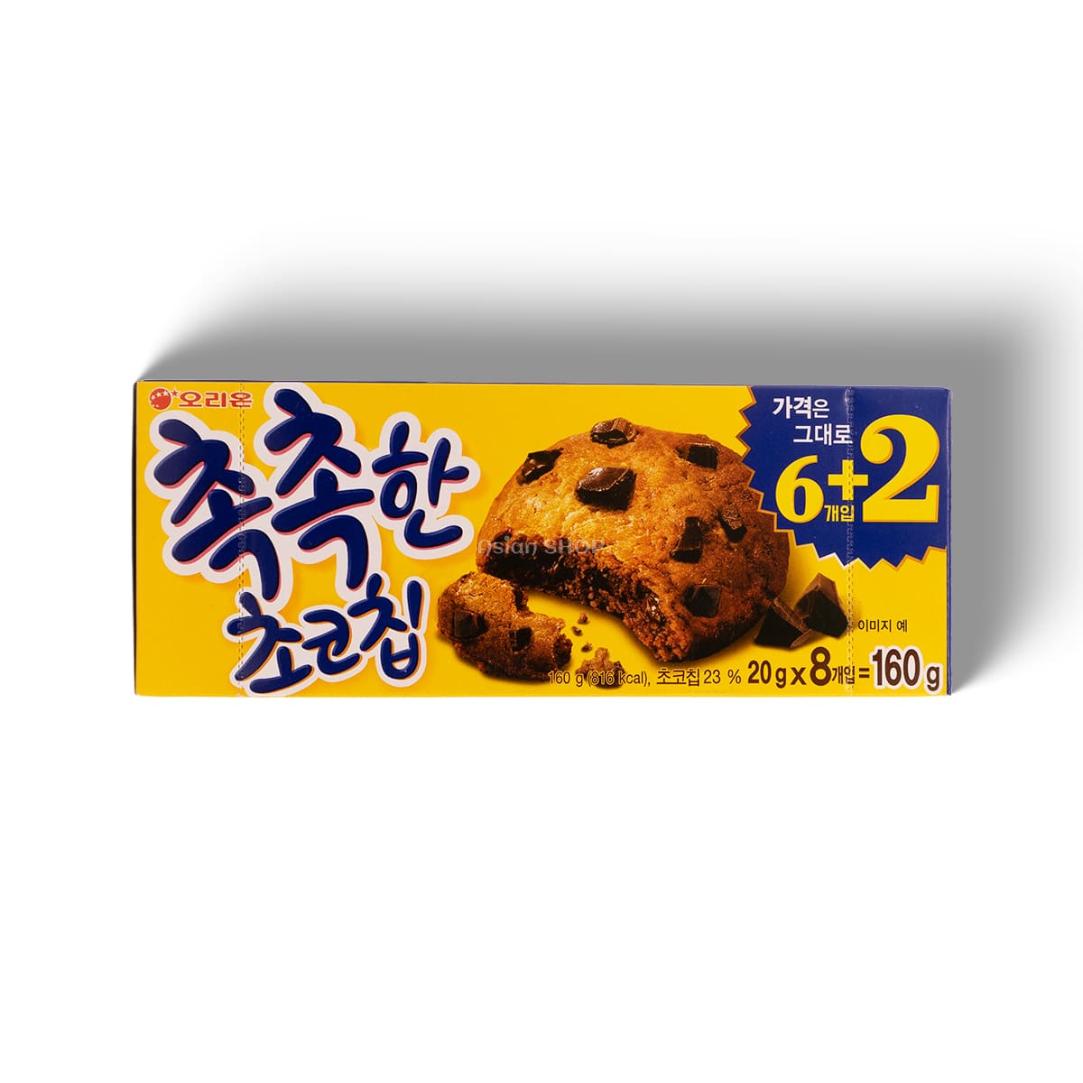 ORION Čokoládové cookies 160g