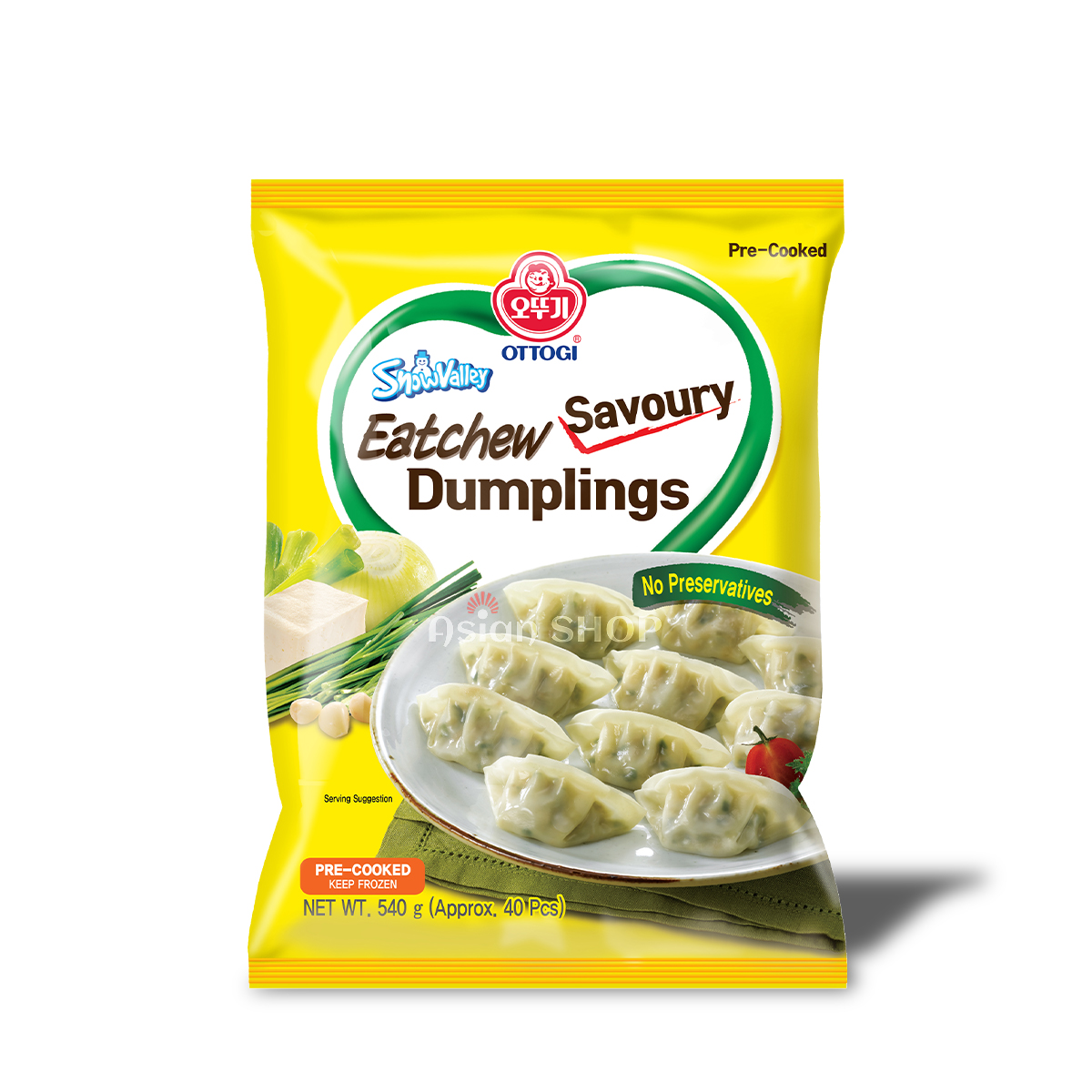 OTTOGI Dumpling Vege 540g