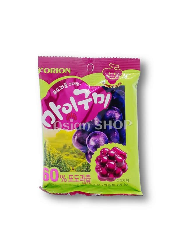 Ovocné želé s hroznovou príchuťou 66g