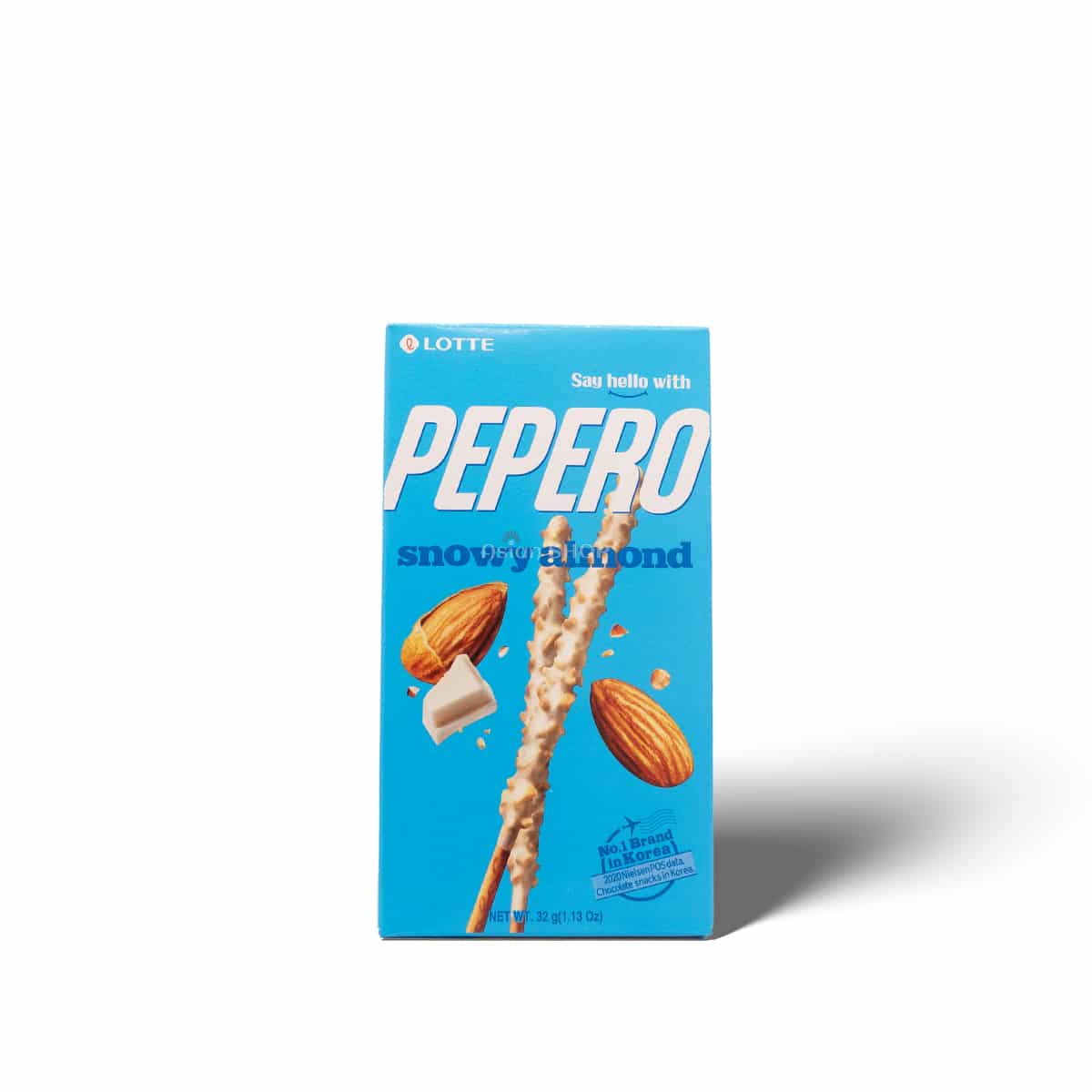 PEPERO Biela mandľa 32g