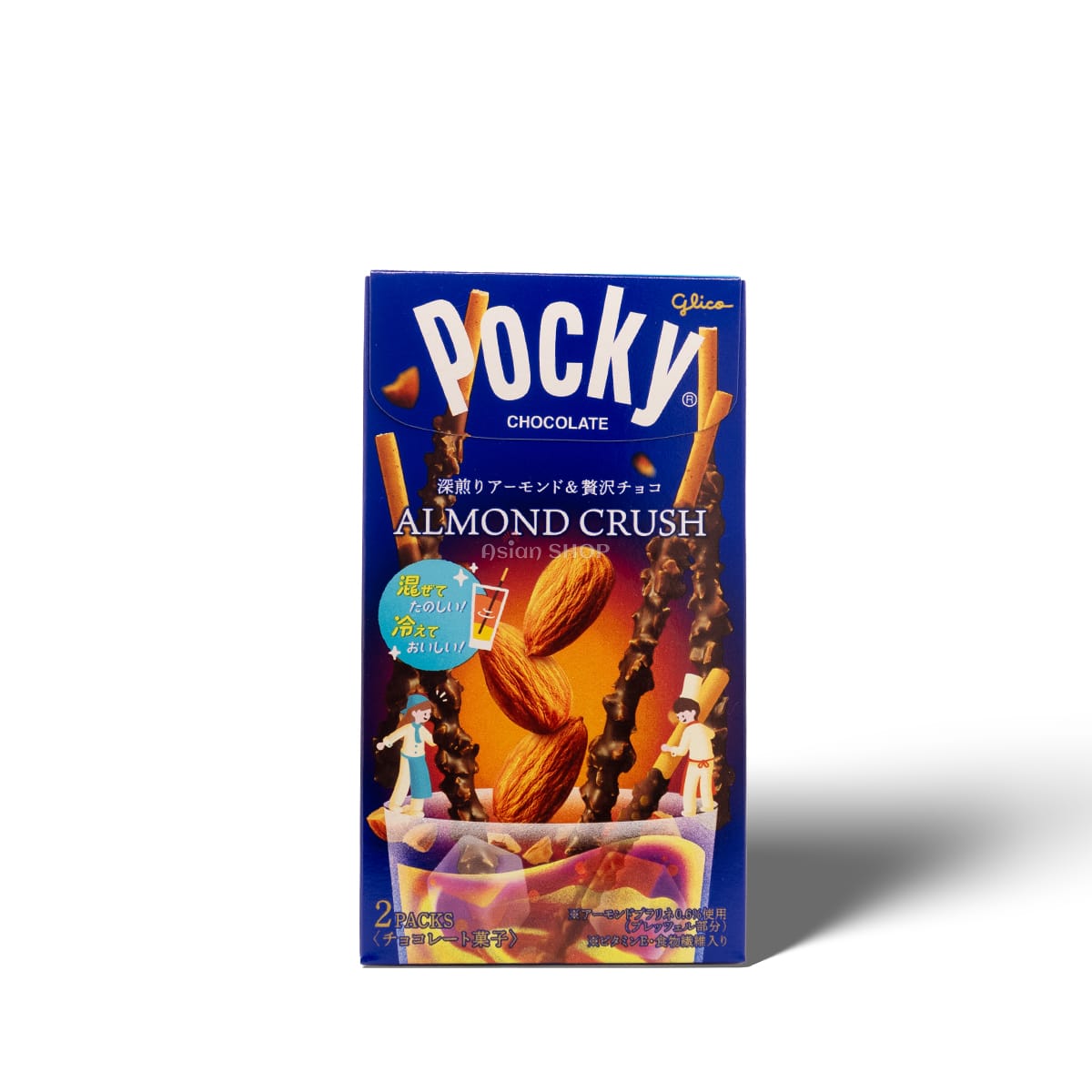 POCKY čoko s mandľami