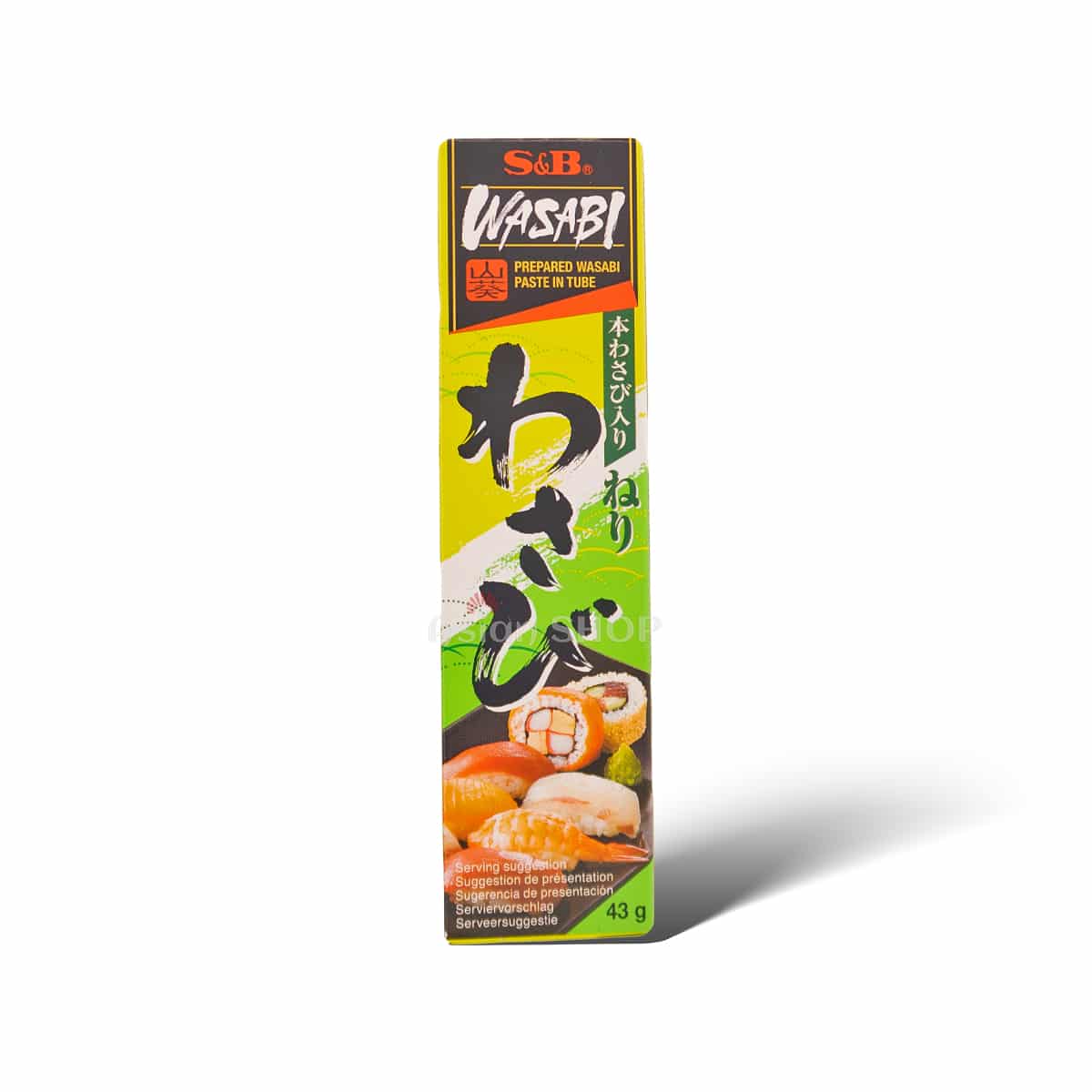 S&B Wasabi pasta 43g