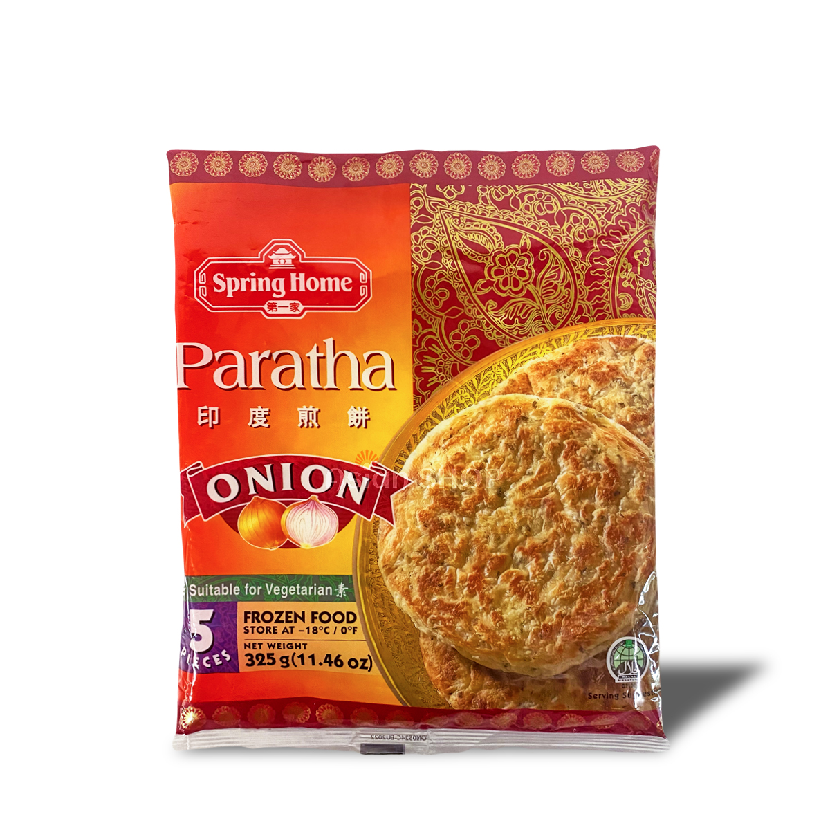 SPRING HOME Paratha s cibuľou 325g