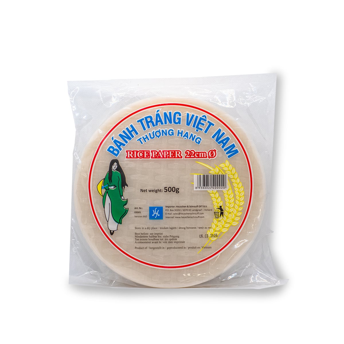 THUONG HANG Ryžový papier 500g