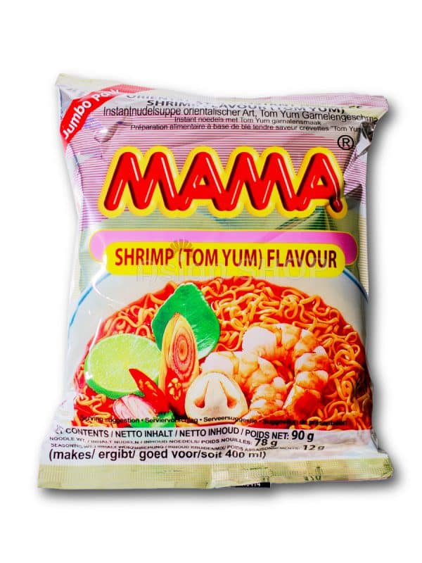 TOM YUM krevetové rezance MAMA 90g