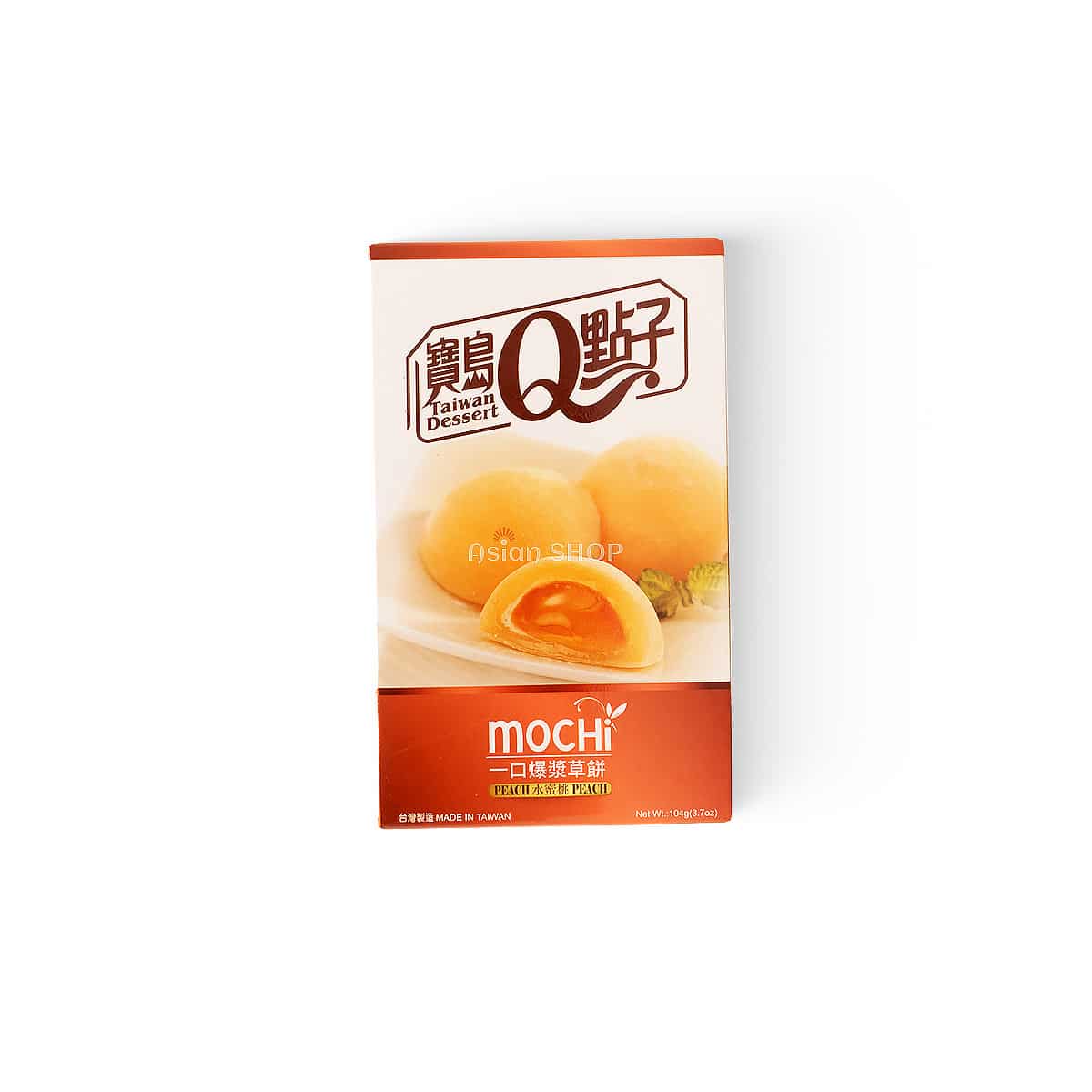 TW Mochi broskyňové 104g