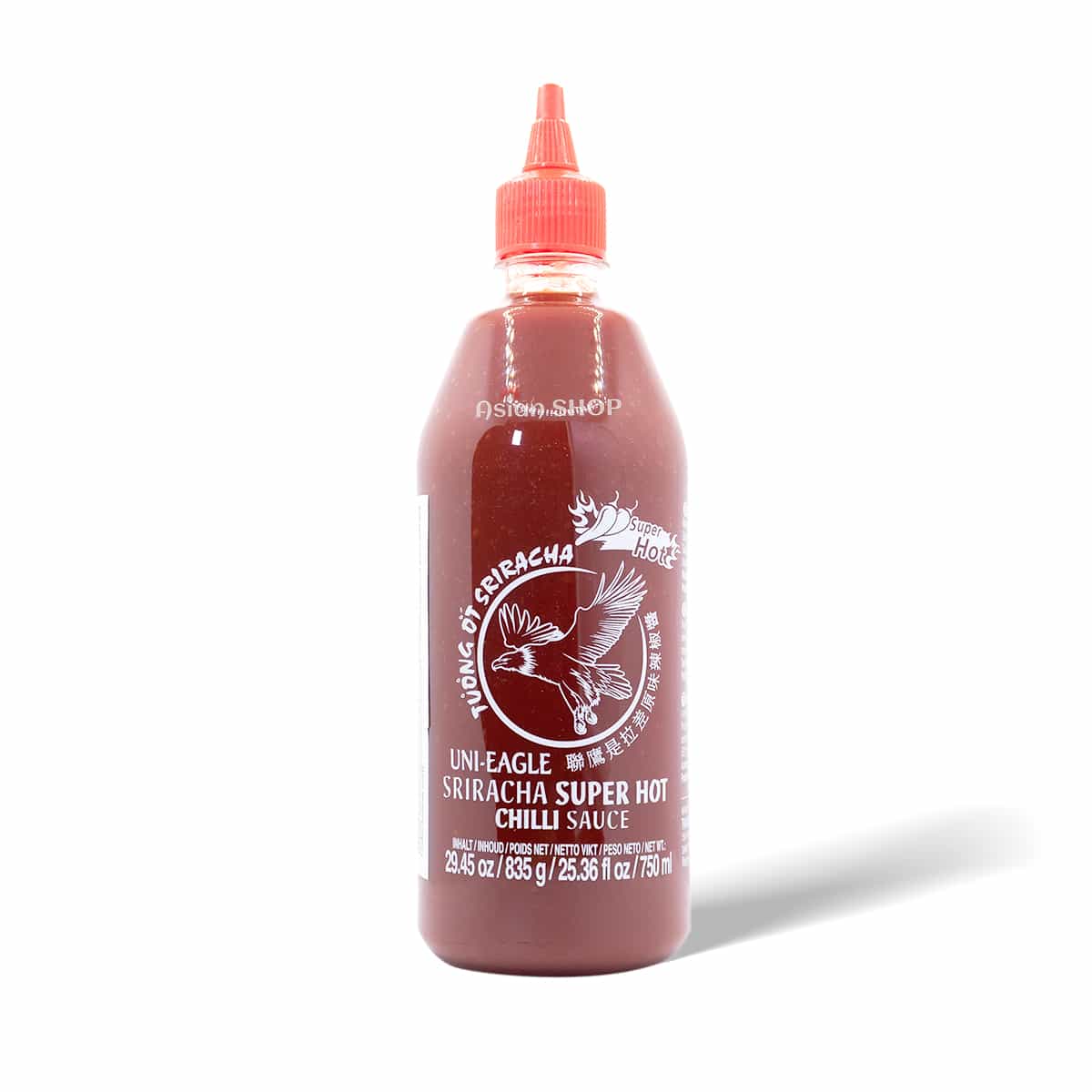 UNI EAGLE Sriracha super hot 835g