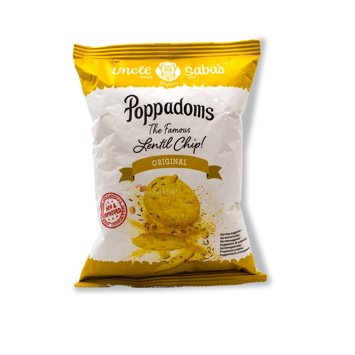 US Poppadoms čipsy 50g