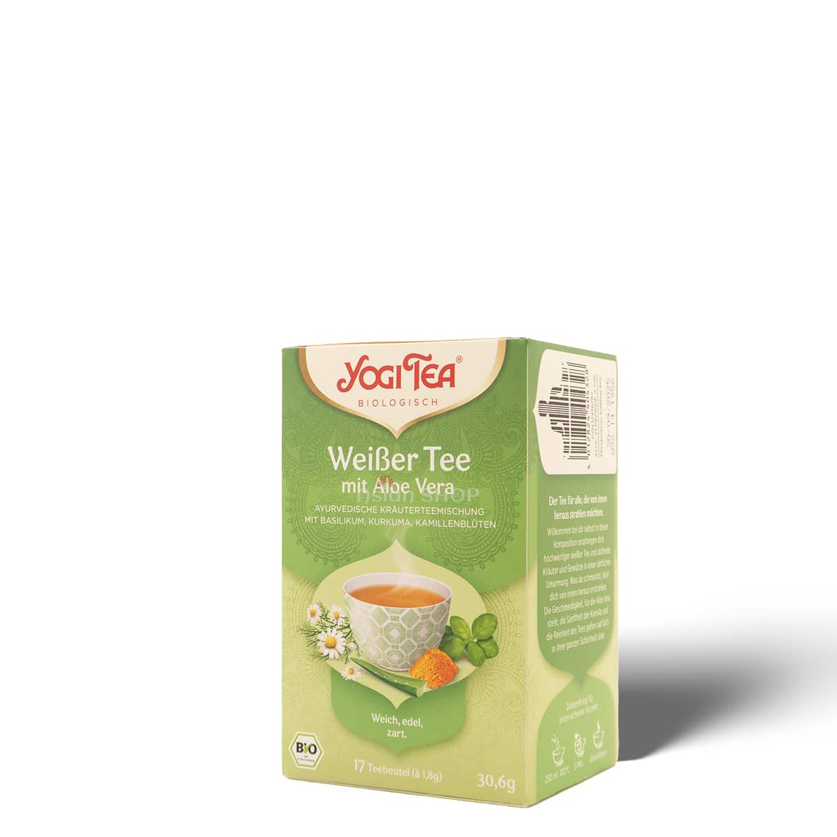 YOGI TEA Ajurvédsky čaj biely s aloe vera 30.6g