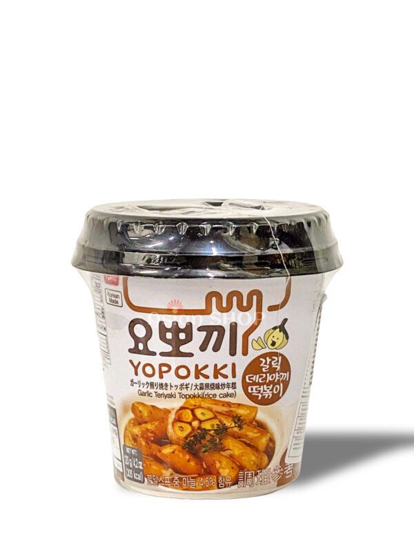 YOPOKKI cesnakový teriyaki cup 120g
