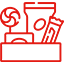 banner icon snack