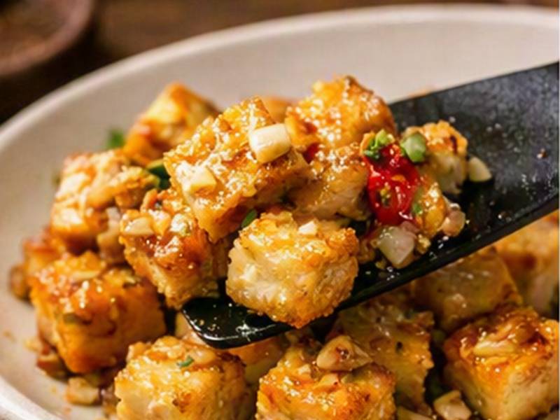 Vietnamské tofu s citrónovou trávou krok 5