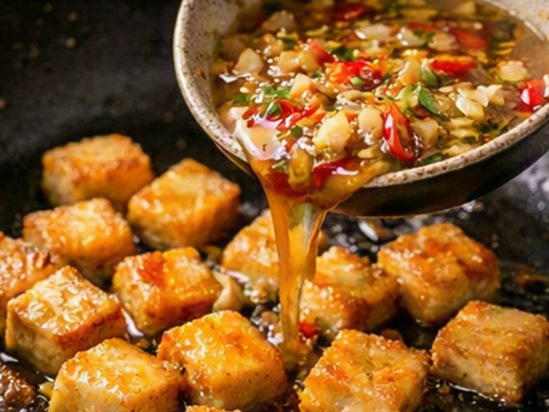 Vietnamské tofu s citrónovou trávou krok 4