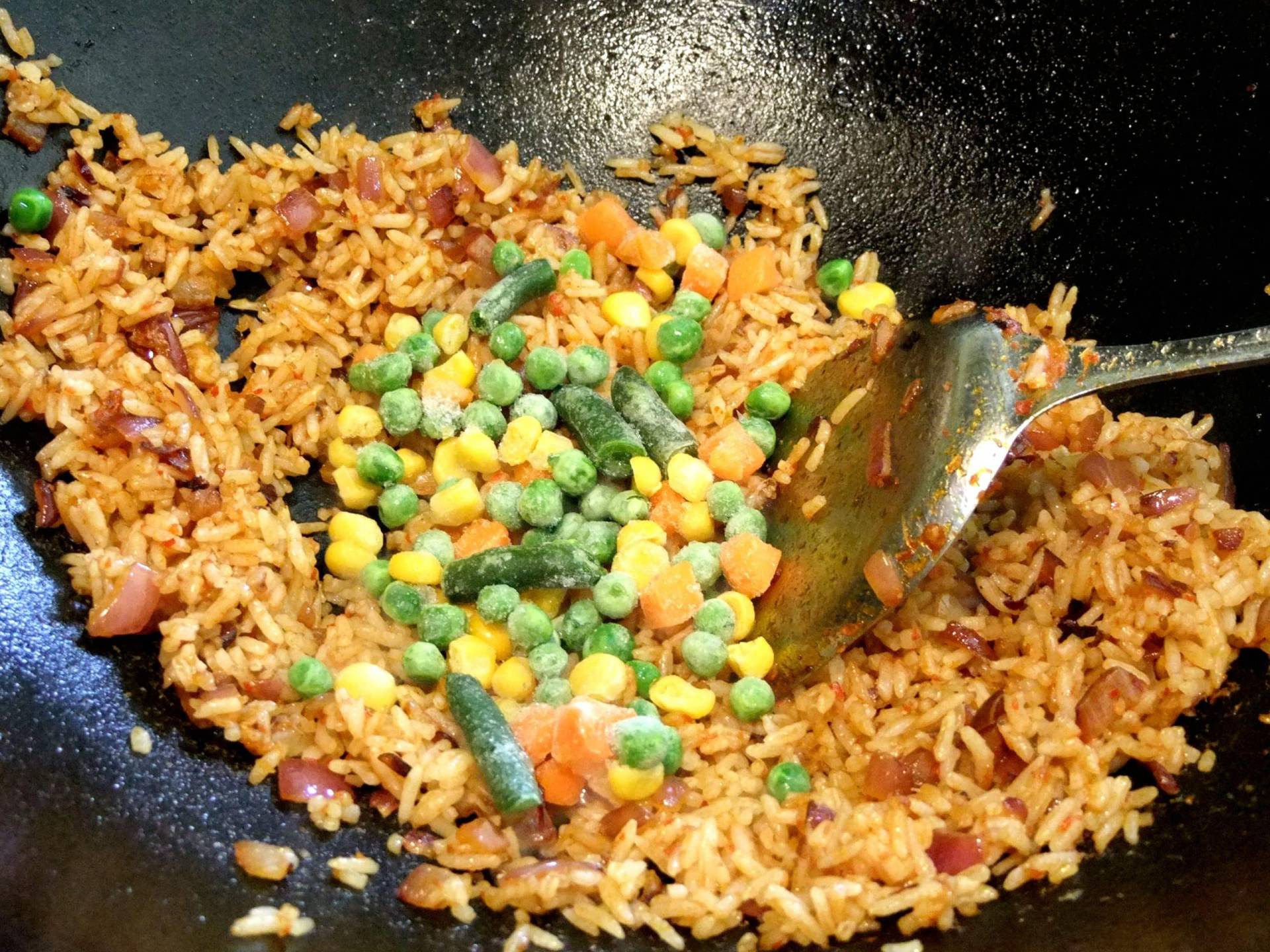 Ako vyrobiť Nasi Goreng krok 5