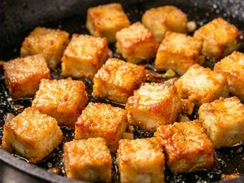 Vietnamské tofu s citrónovou trávou krok 3