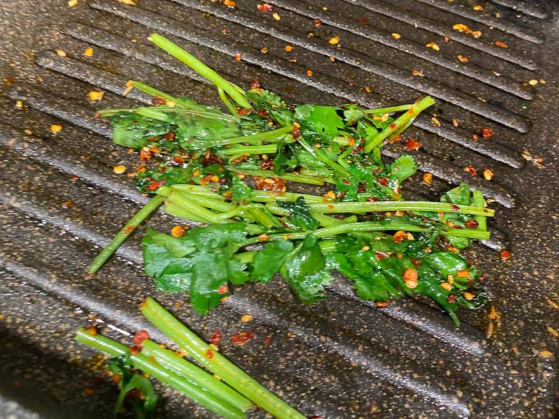 Indické zemiaky s baklažánom krok 8