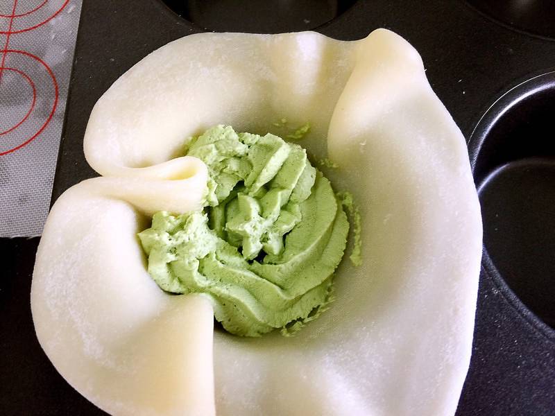 Matcha Oreo Mochi (Snežné Mochi) 13