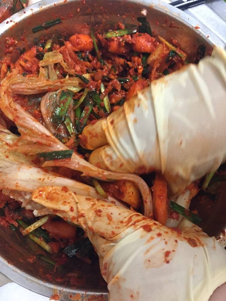 Kórea kimchi Krok 11