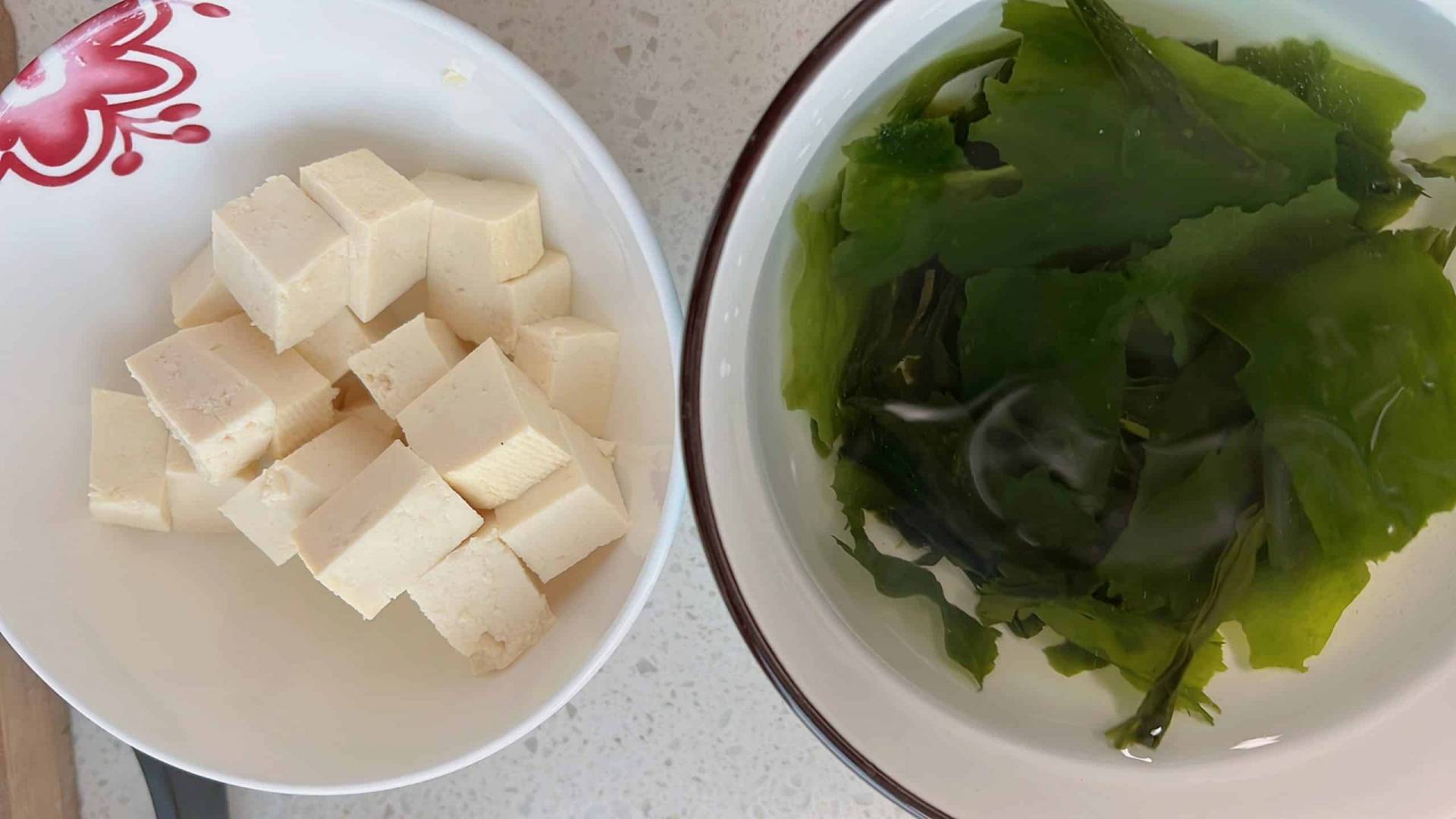 Miso polievka Krok 1