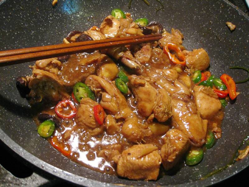 Hongkongské dusené kurča 8