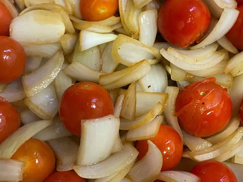 Šťavnaté zapekané bravčové rezne s ryžou a ananásom krok 4