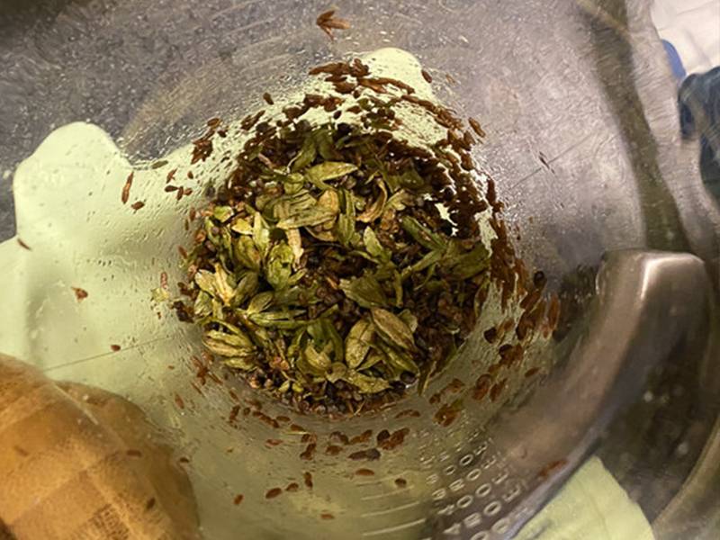 Indické zemiaky s baklažánom krok 6