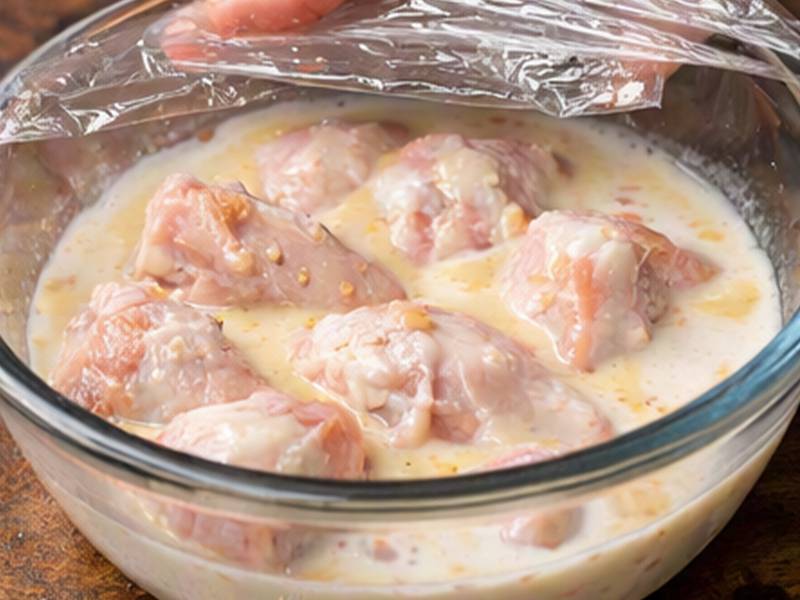 Chrumkavé dvojito vyprážané kuracie krídelká krok 2