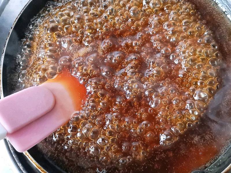 Japonská ryža s krabí omeletou a omáčkou 13