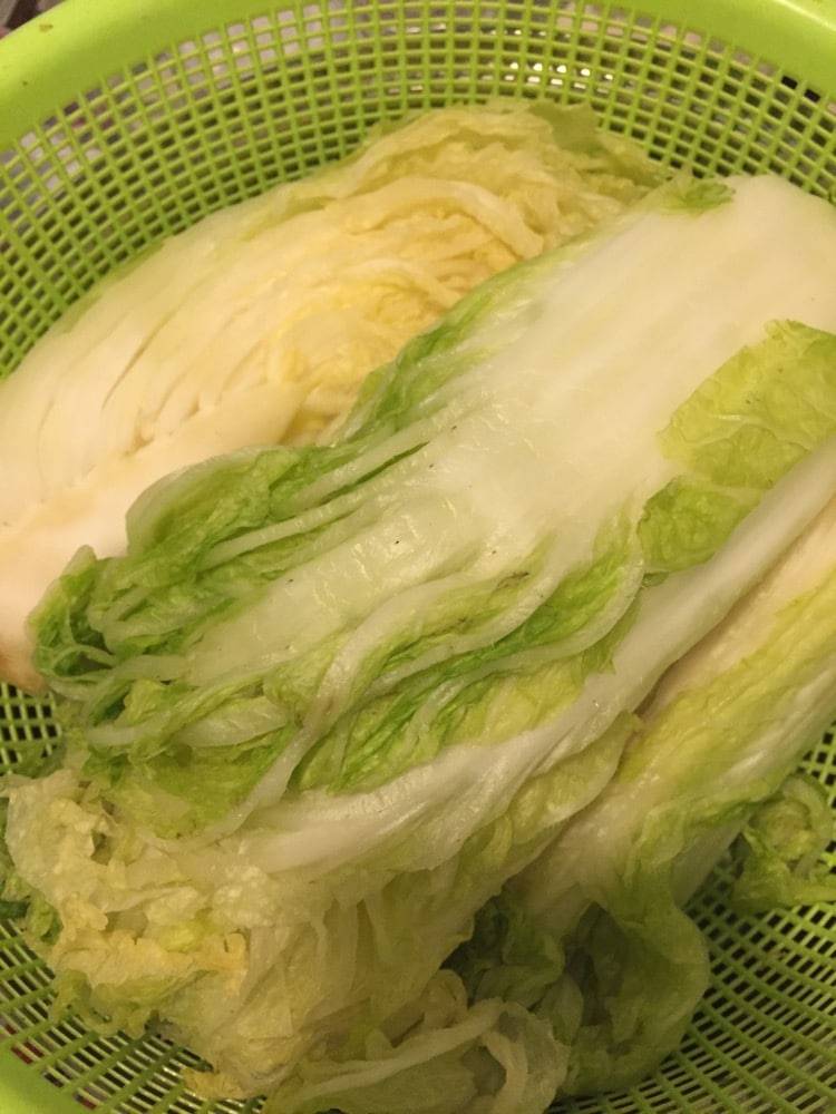 Kórea kimchi Krok 6