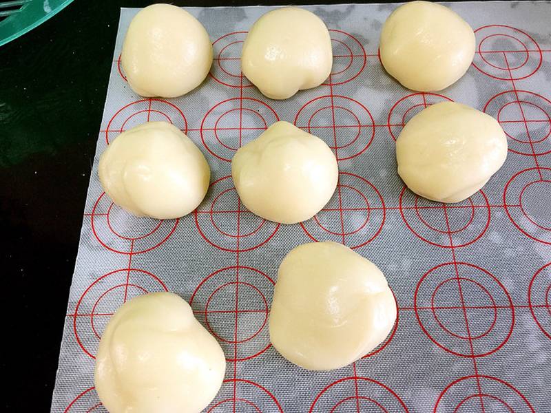 Matcha Oreo Mochi (Snežné Mochi) 6
