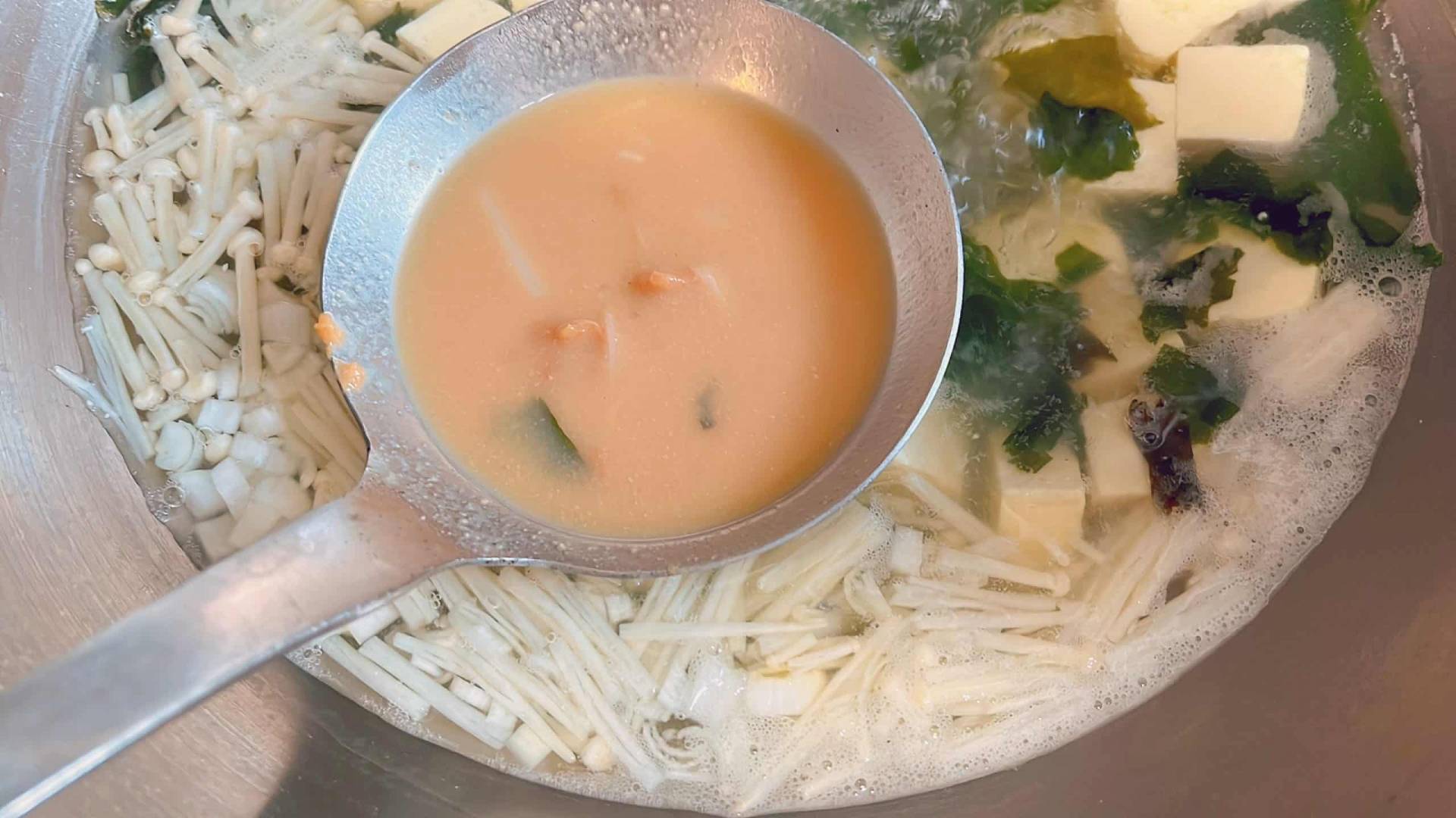Miso polievka Krok 5